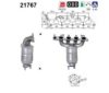 OPEL 5849044 Catalytic Converter